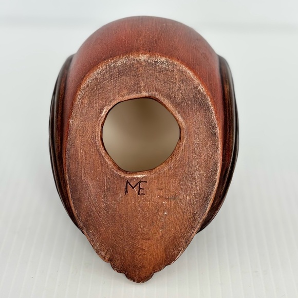 Vintage  ROBIN BIRD Marked/Signed ME Matte Ceramic - Picture 5 of 11